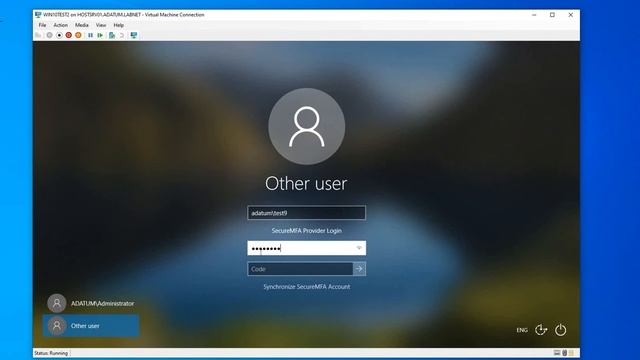 MFA OTP authentication for Windows OS смотреть онлайн
