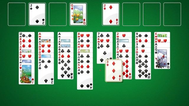 Windows Solitaire FreeCell - #20515 смотреть онлайн