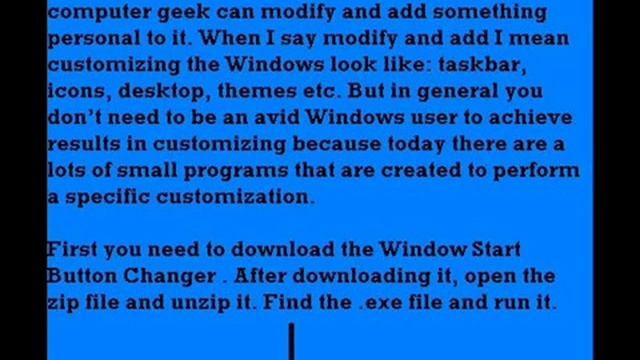 How to Change Your Start Button in Windows 7 YouTube смотреть онлайн