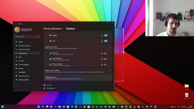 How to move the start button in Windows 11 from the center to the left corner? смотреть онлайн