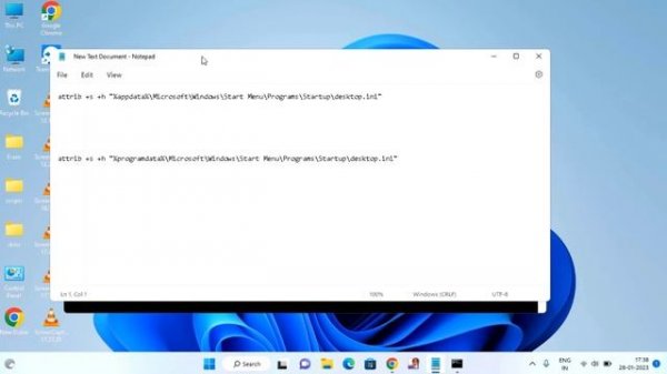 How to Fix Desktop.ini File open Automatically on Startup in Windows 11