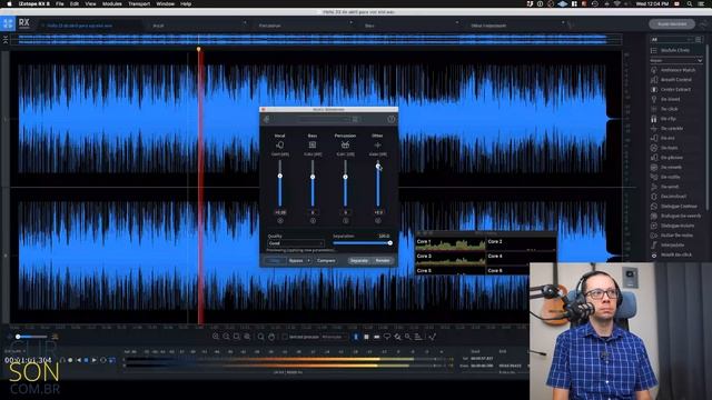 Mágica! Remova VOZ de qualquer música com esse plugin - Izotope RX8 como remover voz смотреть онлайн