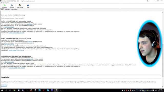 BlueScreenView + WhoCrashed | Software Shoutout смотреть онлайн