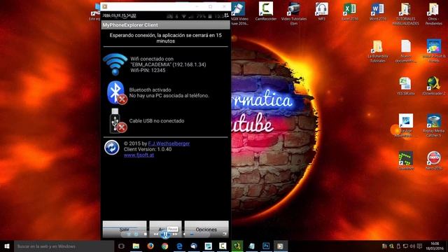 GESTIONA TU SMARTHONE DESDE TU PC CON MyPhoneExplorer смотреть онлайн