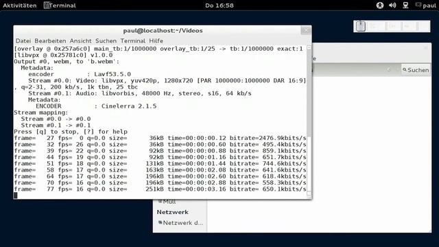 ein Logo im Video anzeigen lassen - ffmpeg - Videofilter overlay смотреть онлайн