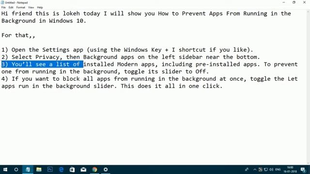Prevent Apps From Running in the Background in Windows 10. смотреть онлайн