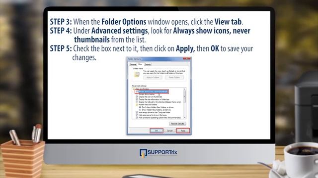 SUPPORTrix - How to Turn Off Image Preview Thumbnails on Your Windows PC смотреть онлайн