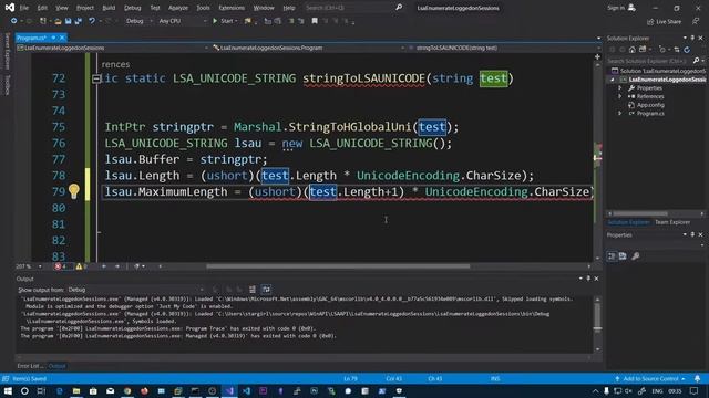 WinAPI with C# - Enumerating Logon Sessions смотреть онлайн