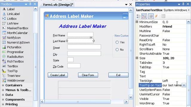 05 04 Tooltips смотреть онлайн