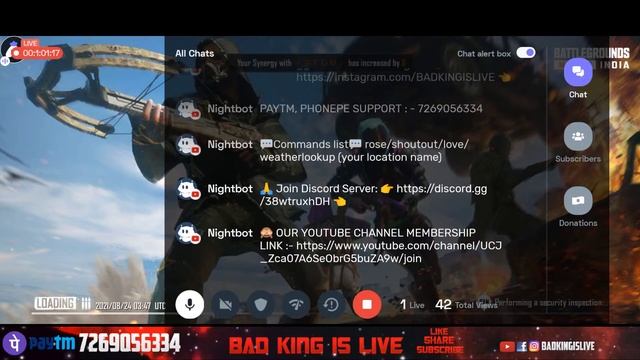 BGMI LIVE RANK PUSH | TOP 100 CONQUEROR LOBBY | Bad King is Live | Turnip Star Streamer смотреть онлайн