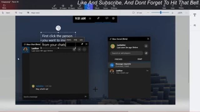 How to use Xbox Game Bar to invite someone to your game смотреть онлайн
