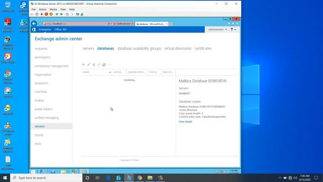 Exchange Server 2013 Backup and Restore by Using Windows Server Backup смотреть онлайн
