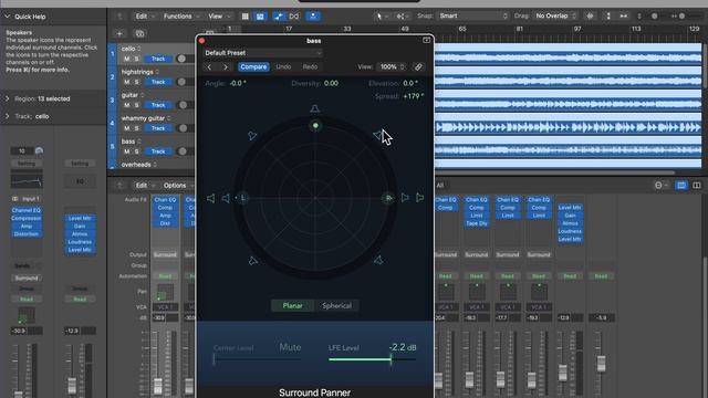 How to Use the LFE Channel in Atmos Mix in Logic Pro Tutorial смотреть онлайн