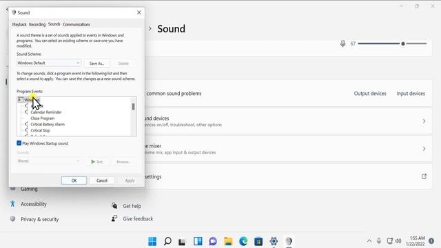 How to disable startup sound on Windows 11 | QUICK STEPS disable startup sound | eTechniz.com 👍 смотреть онлайн