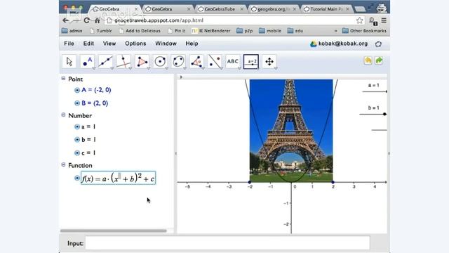 EDU ON AIR - Using GeoGebra's Algebra View смотреть онлайн