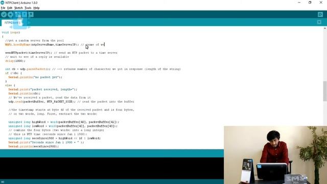 NTPClient Example Explained | ESP8266WiFi Tutorials #2 смотреть онлайн