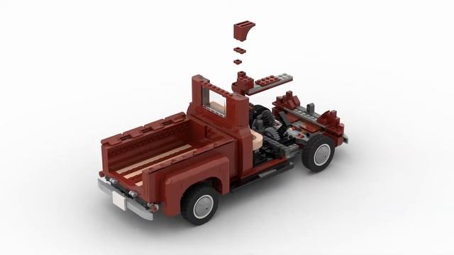 60h rendering: Rebuild LEGO® Pickup Truck with Studio 2.0 смотреть онлайн