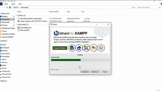How to install XAMPP server on windows 10 | Easy Solutions Step by Step XAMPP installation process смотреть онлайн
