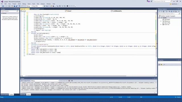 Speedcode #1 | Rounded & Transparent border Form VB.NET смотреть онлайн