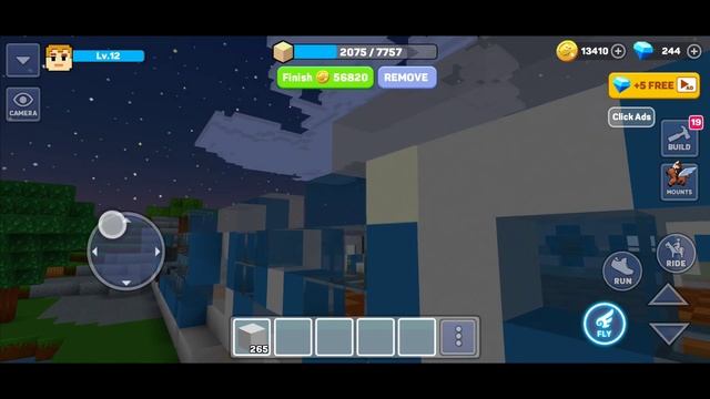 Mini Block Craft 3D Gameplay #113 (iOS & Android) | Big Glass House 🏡 смотреть онлайн