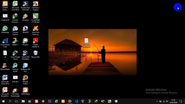 tutorial mengaktifkan activator windows -- #win10 смотреть онлайн