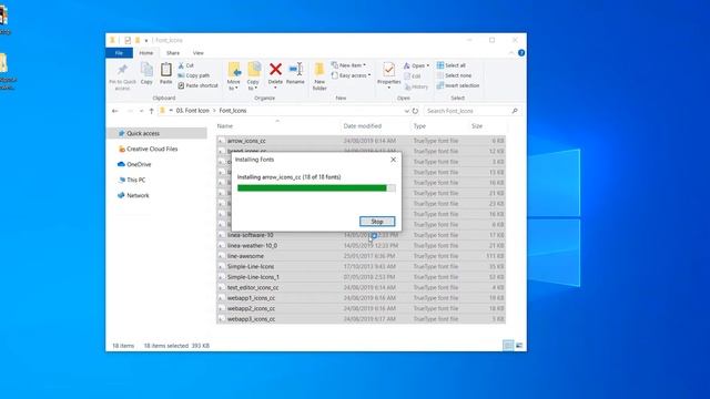 How to Install Font Icons - Windows смотреть онлайн