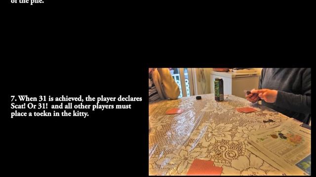 *Rules for Scat/Cape Breton 31 - card game смотреть онлайн