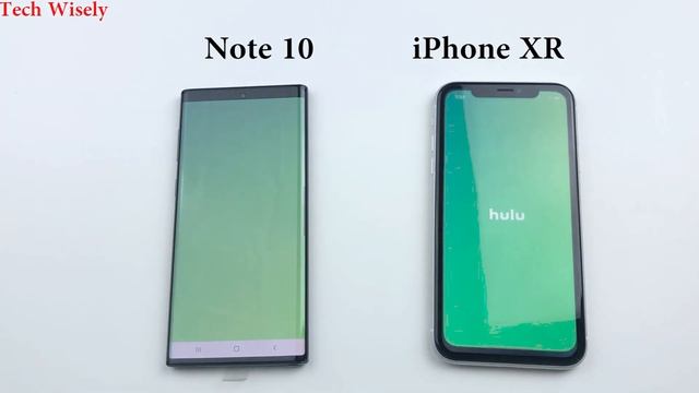 iPhone XR vs SAMSUNG Note 10 | Speed test смотреть онлайн