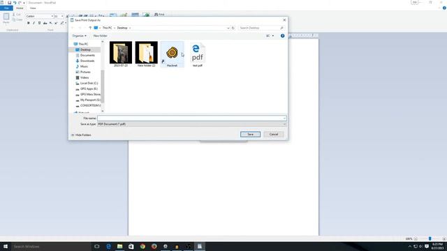 How to Easily Turn Documents Into PDFs in Windows 10 - HTTDI смотреть онлайн