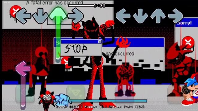 FNF Vs Sonic.exe 3.0 leak Fatal Error / Android Gama baja Otimizado смотреть онлайн