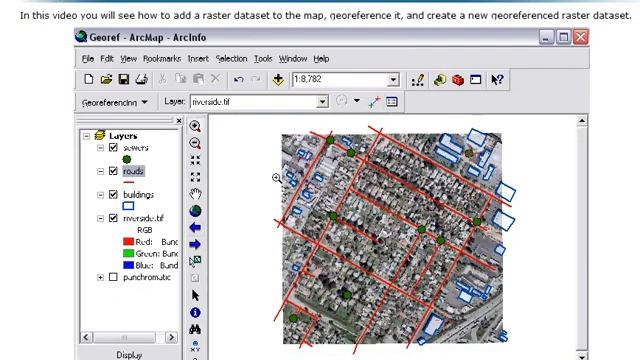 ESRI ArcGIS Desktop (9.3.1) Georeferencing Demo Video смотреть онлайн