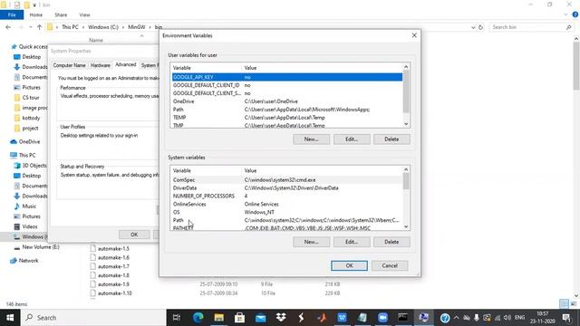 Configuring or enabling a windows OS based system to run Openmp programs. смотреть онлайн