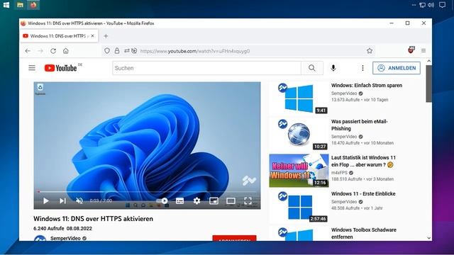 Firefox: : DNS over HTTPS aktivieren смотреть онлайн