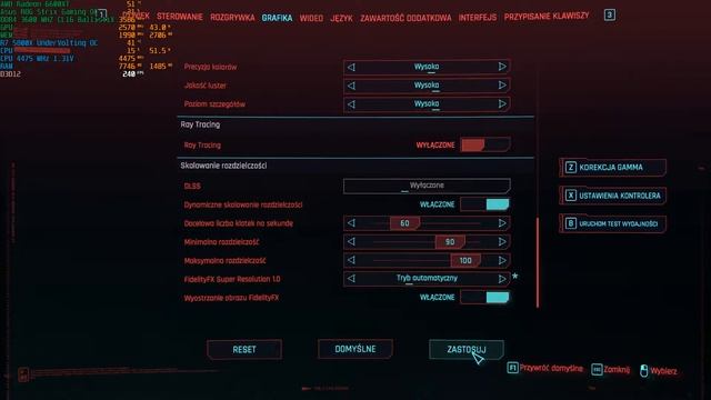 Cyberpunk 2077 R7 5800X+ ASUS RX6600XT ROG STRIX смотреть онлайн