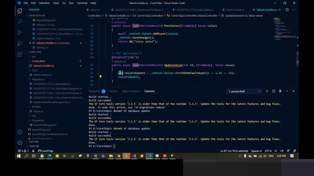 Dotnet core වලින් සරල Web API එකක් හදමු. (Dotnet core 3.1 Web API basis) смотреть онлайн
