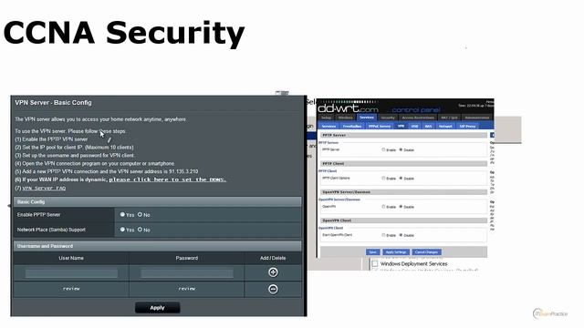 Section 5 Lecture 36 PPTP, L2TP, SSL AND IPSEC OVERVIEW смотреть онлайн