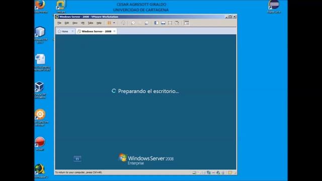 Instalacion Windows Server 2008 en MVware Workstation смотреть онлайн