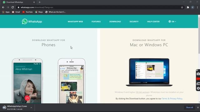 How To Downlaod Whatsapp In Window 10 Without Emulator // PC //Computer // Mac // Without Emulator смотреть онлайн
