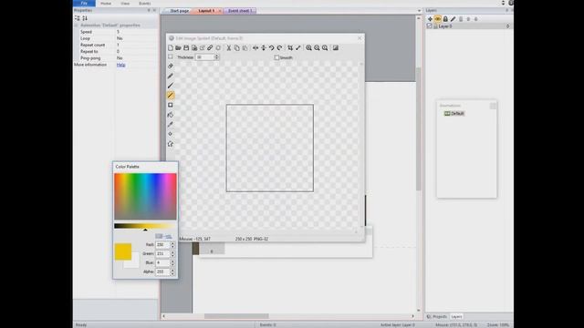 создаем игру на Construct 2 (#1 урок) создание персонажа