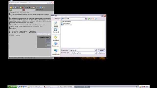 BarevTM Host File Editor v.1.0 RC1 , First Start UP смотреть онлайн