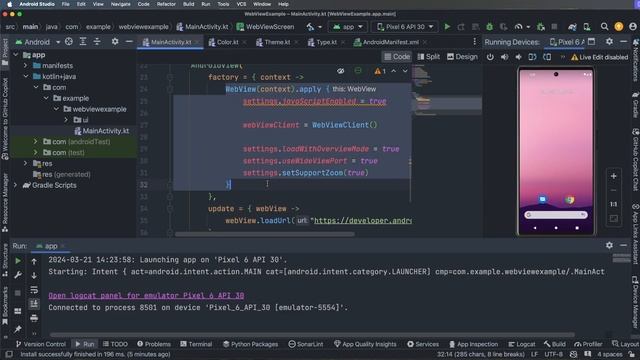 How to create WebView in Jetpack Compose on Android смотреть онлайн