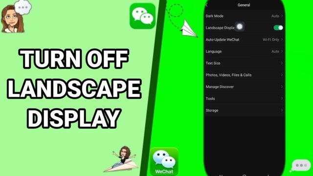 How To Turn Off Landscape Display On WeChat App смотреть онлайн