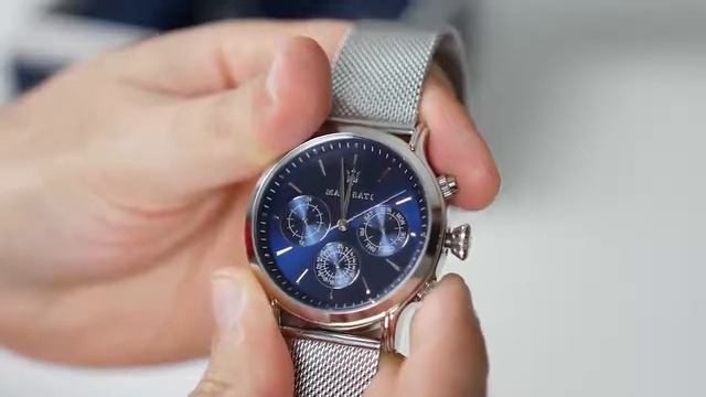 Orologio da uomo, Collezione Epoca, movimento al quarzo, bello ma смотреть онлайн