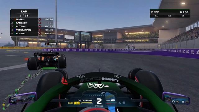 NEW SEASON BEGINS! TITLE CONTENDERS?! - F1 22 My Team Part 22 Saudi Arabian (Jeddah) Grand Prix смотреть онлайн