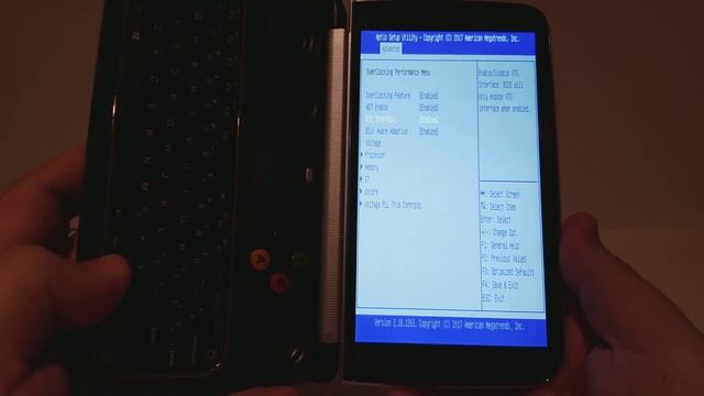 GPD Win 2 - BIOS Options - Unboxing Part 2 смотреть онлайн