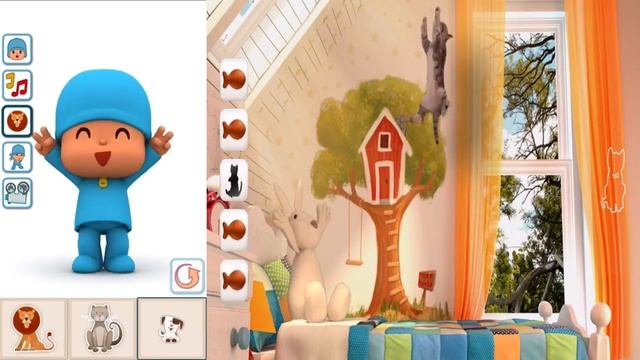 Talking Pocoyo VS Cute Little Kitten Funny Games Compilation 2017 смотреть онлайн