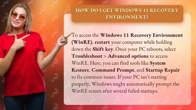 How do I get Windows 11 recovery environment? смотреть онлайн