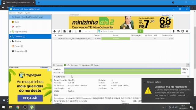PENDRIVE PARA FORMATAÇÃO WINDOWS 10 смотреть онлайн