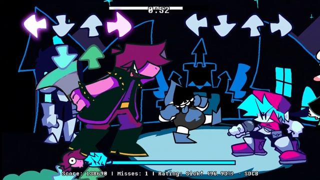 FNF Deltafunk all songs (Deltarune mod) смотреть онлайн