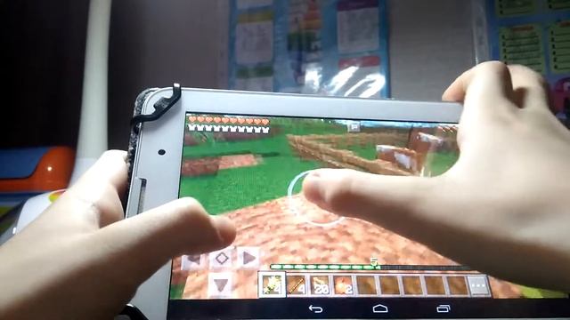 Майнкрафт на планшете 3 смотреть онлайн